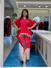 AZR FANCY COTTON KAFTAN STYLE CO ORD SET