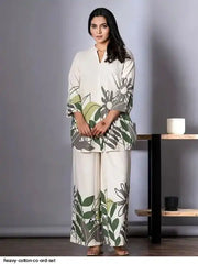 AZR HEAVY COTTON CO ORD SET