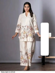 AZR HEAVY RAYON CO ORD SET