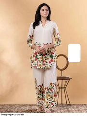 AZR HEAVY RAYON CO ORD SET