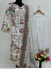 AZR ST 169 HEAVY GEORGETTE SEQUENCE WORK SALWAR SUIT