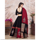 AZR VC 323 MUSLIN LEHENGA CHOLI