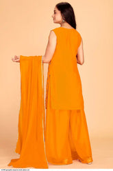 AZR VCL 004 GEORGETTE SEQUENCE WORK SALWAR SUIT