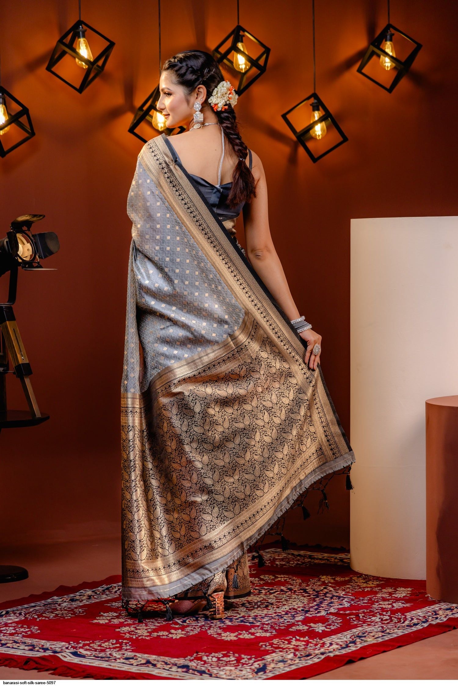 AZR BANARASI SOFT SILK SAREE 5097
