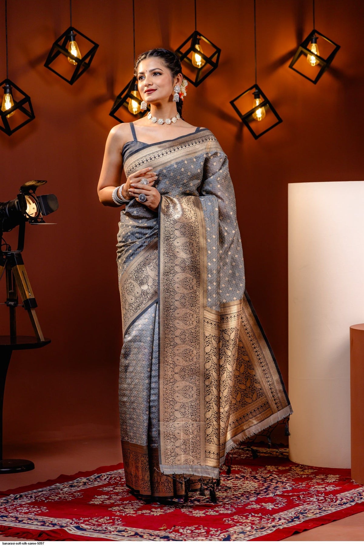 AZR BANARASI SOFT SILK SAREE 5097