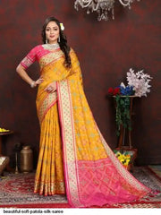 AZR BEAUTIFUL SOFT PATOLA SILK SAREE