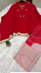 AZR FANCY COTTON KAFTAN STYLE CO ORD SET