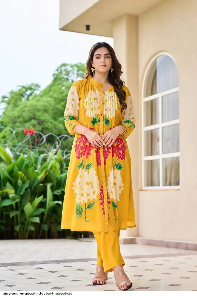 AZR FANCY SUMMER SPECIAL MUL COTTON LINING COD SET