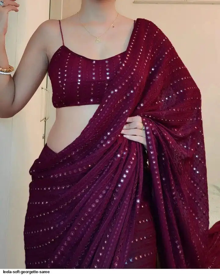 AZR LEELA SOFT GEORGETTE SAREE