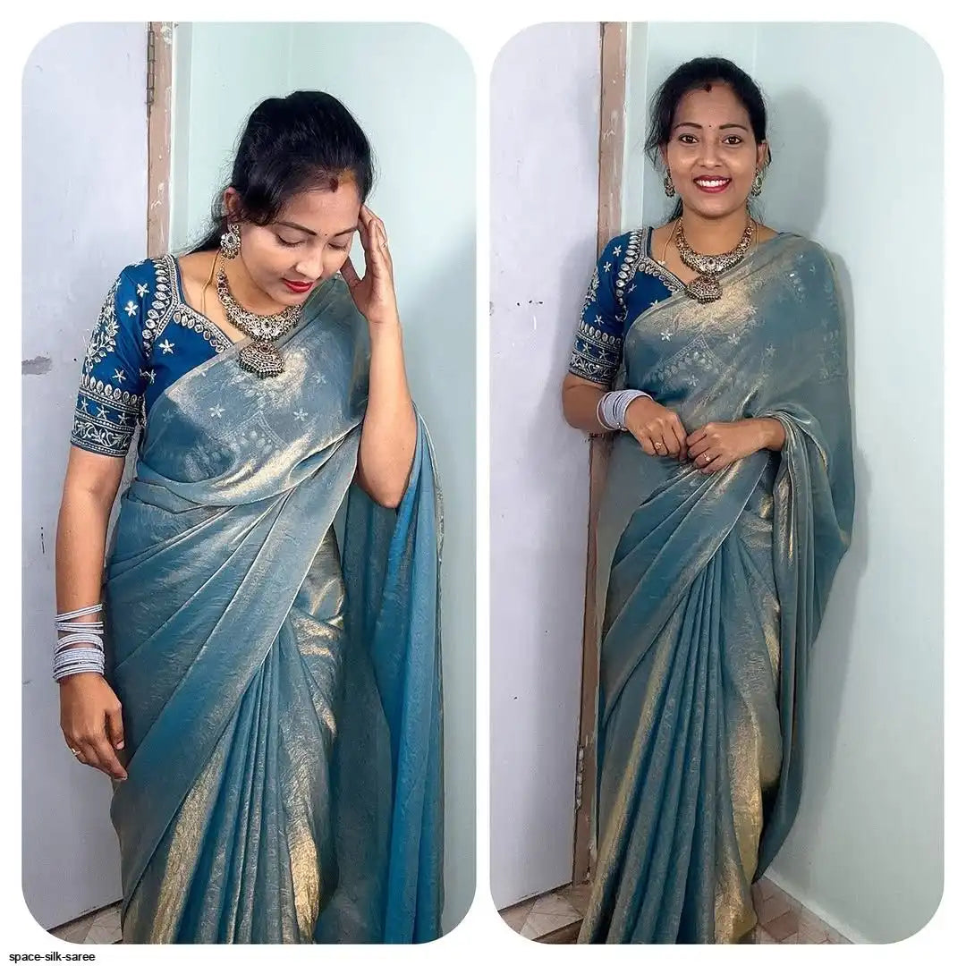 AZR  SPACE SILK SAREE
