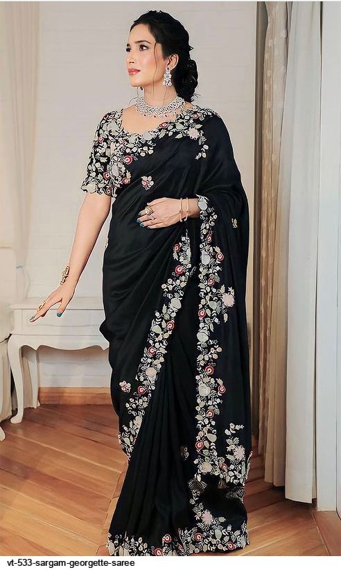 AZR VT 533 SARGAM GEORGETTE SAREE
