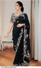 AZR VT 533 SARGAM GEORGETTE SAREE