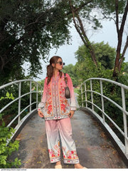 AZR  YD 039 HEAVY FRENCH CREPE CO ORD SET