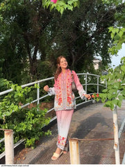 AZR  YD 039 HEAVY FRENCH CREPE CO ORD SET